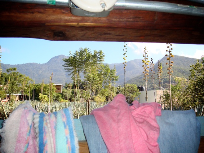 MX Oaxaca Outside Shower